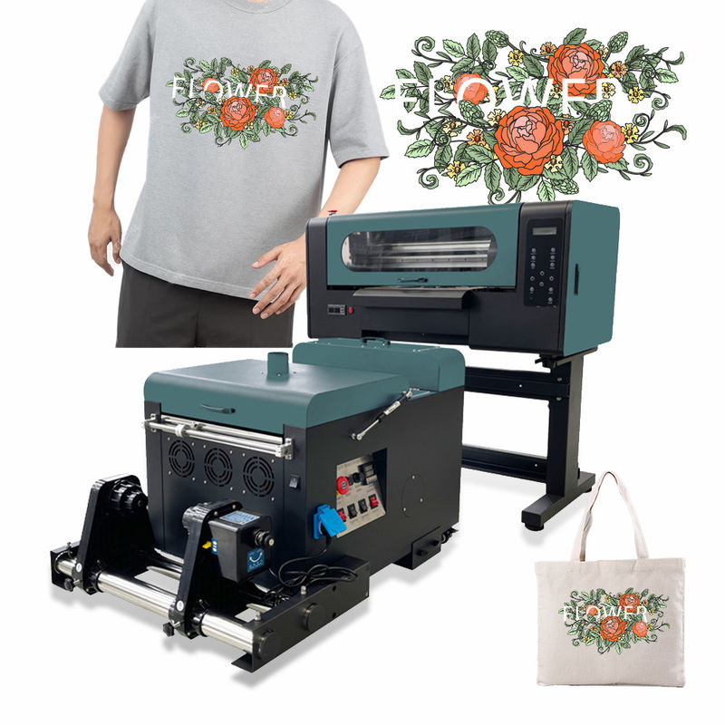 2 Eps I3200 A3 DTF Drukarka T-shirt Dtf Maszyna drukarka z maszyną do druku w proszku drgającym
