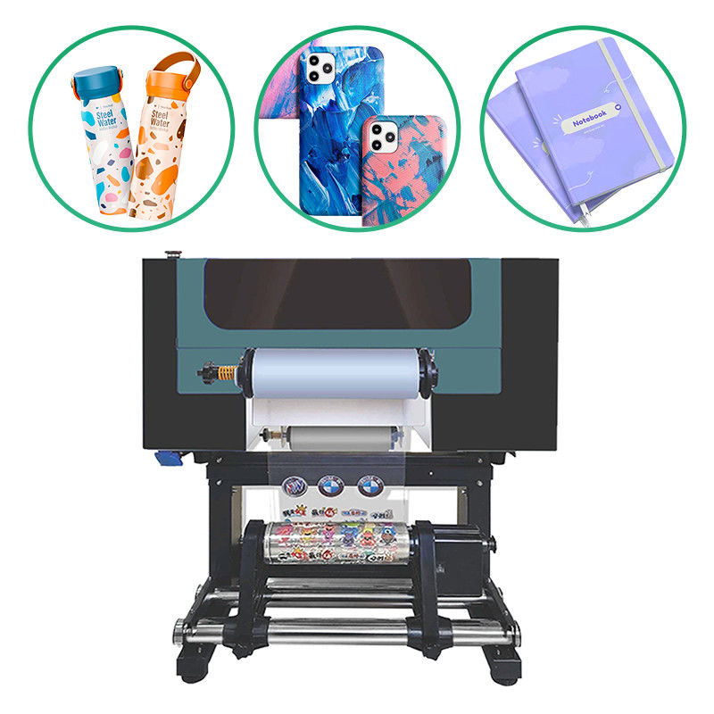 Podwójne głowice I3200 Drukarka UV Roll To Roll Drukarka UV Dtf z laminacją