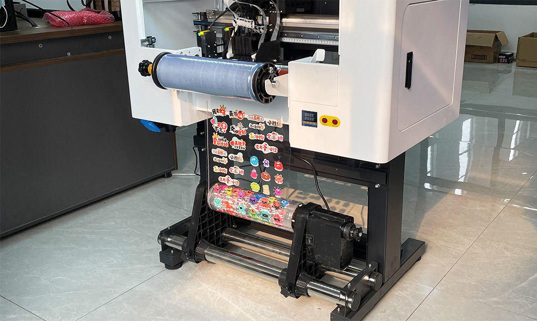 Drukarka A3 UV DTF z laminatorem Roll To Roll All-in-One Drukarka A3 UV DTF na naklejki