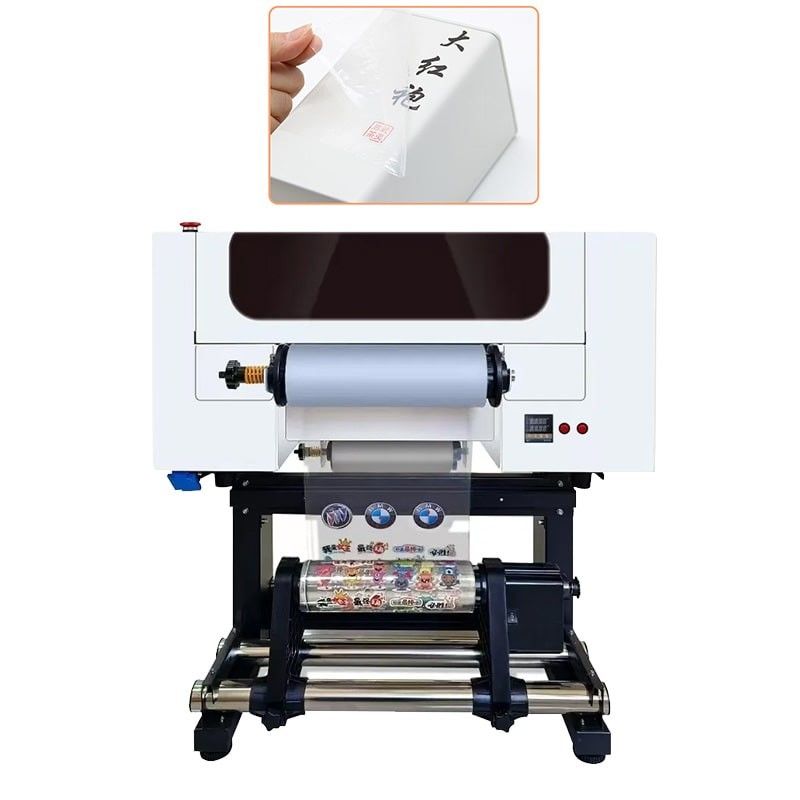 Drukarka DTF UV 30CM Roll To Roll Drukarka DTF UV A3 z dwiema głowicami XP600