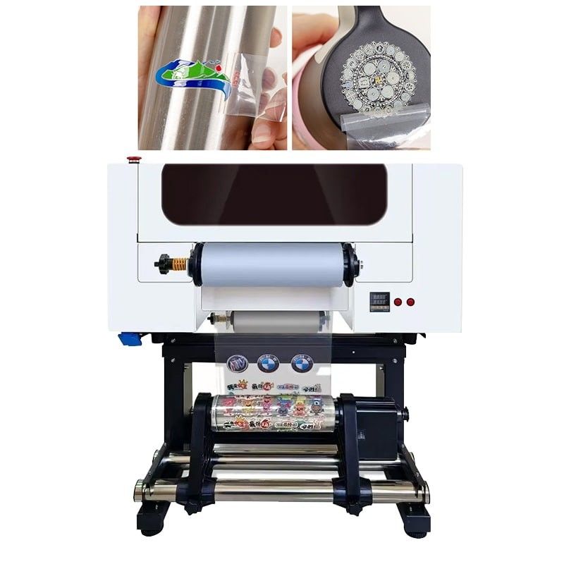 Drukarka UV DTF o szerokości 300 mm z zużyciem atramentu 20 ml/m2 do druku dużych objętości