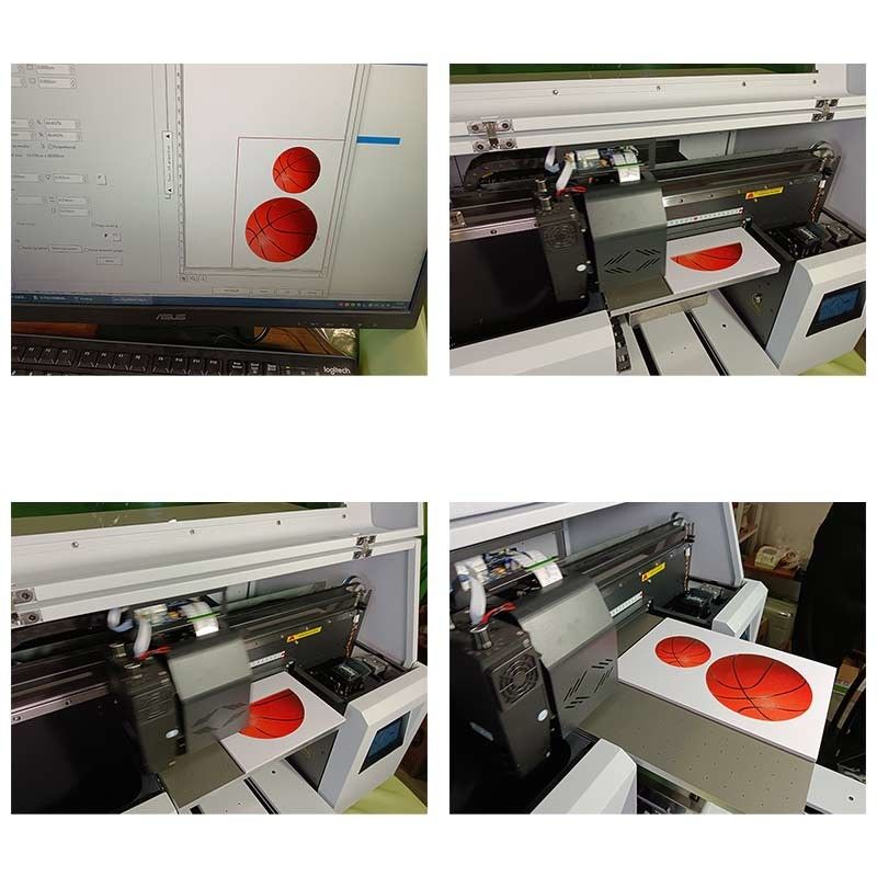 Oryginalny I3200-U1HD 8-kanałowa drukarka z głowicą drukarską UV Hybrid Flatbed Roll to Roll Bottle Printing Machine