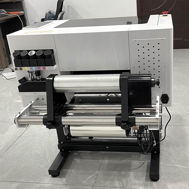 Drukarka Dtf UV 30cm do drukowania naklejek Roll To Roll Inkjet Printer na dowolnym materiale