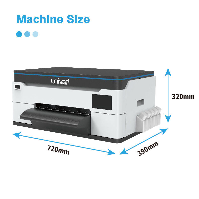 Kompaktna maszyna do przenoszenia DTF do biurka automatycznego do wielkości A3 Drukarka DTF UV Inkjet z głowicą F1080 XP600