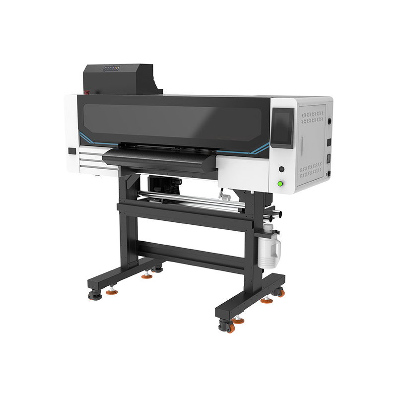 New 24 Inch DTF Printer Four I3200 Roll To Roll Pet Film DTF Printing Machine With 60cm DTF Powder Shaker