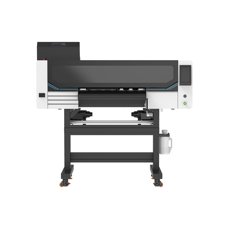 New 24 Inch DTF Printer Four I3200 Roll To Roll Pet Film DTF Printing Machine With 60cm DTF Powder Shaker