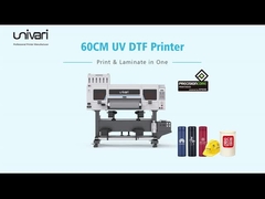 Drukarka Dtf UV 30cm do drukowania naklejek Roll To Roll Inkjet Printer na dowolnym materiale
