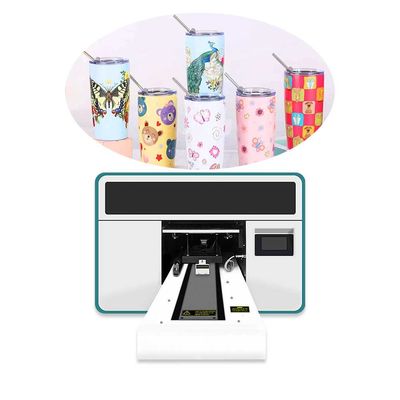 Mini UV Hybrid Printer Akrylowa drukarka A3 UV Standard CMYKWV Kolory