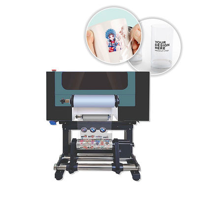 300 mm szerokości drukarka UV DTF AB Film Automatyczny UV płaskoładowy lakier drukarka do naklejki metalowej szkła
