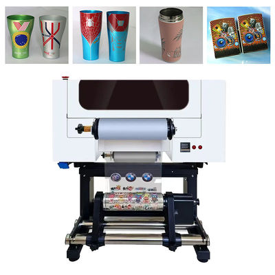 Drukarka A3 UV DTF 30cm AB Film I3200 Głowy All In One Roll To Roll Drukarka UV DTF Z Laminatorem