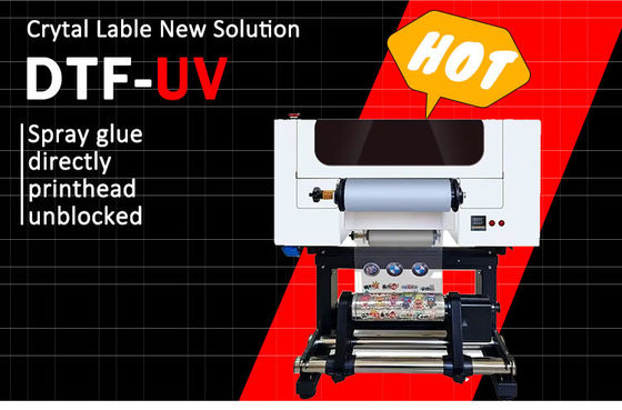 Drukarka DTF A3 UV Drukarka DTF UV 30cm Drukarka T-shirt z mikserem