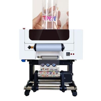 30CM UV DTF Drukarka i Laminator Drukarka zintegrowana z dwiema głowicami