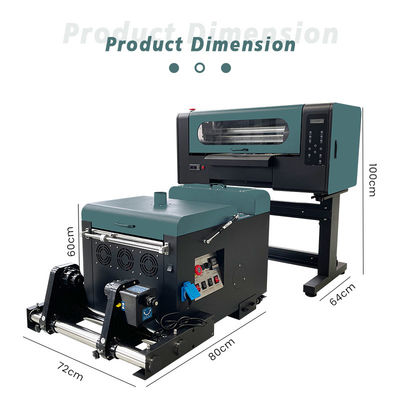 Cyfrowa drukarka DTF PET Film z podwójnymi głowicami Epson F1080 do druku tkanin