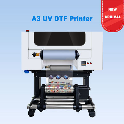 Drukarka A3 UV DTF Drukarka DTF UV 30cm Drukarka T-shirt Drukarka bezpośrednia do filmu Drukarka